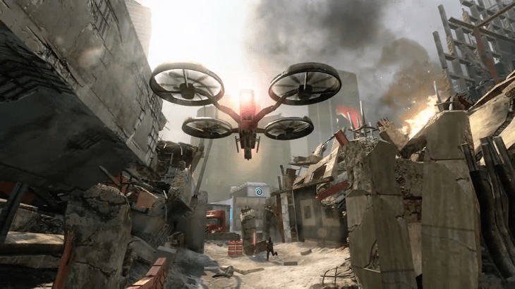 The Dragonfire, a deadly, remote-controlled air killstreak.