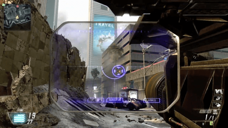 The FHJ-18 performs nearly identical to the Stinger of previous games.