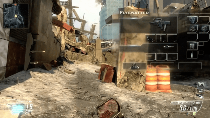 Los Angeles is in shambles during Black Ops II.